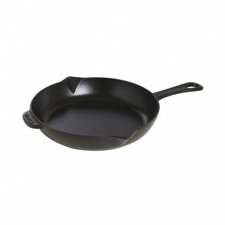 Staub malmpann metallist käepidemega, 26 cm, must