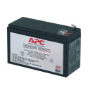 APC Replacement Battery Cartridge, Valve regulated lead–acid battery, 7Ah, 12VDC, 2-year warranty