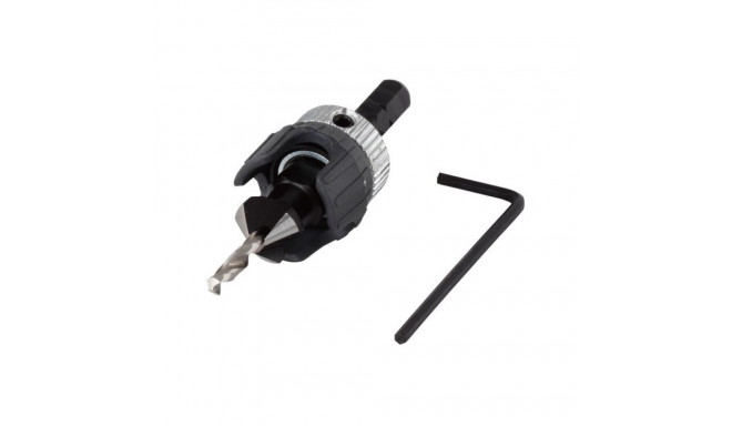 Wolfcraft 2544000 - 3,2-12mm Screw Starter With Countersink and Depth Stop