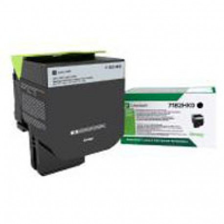 Lexmark toonerikassett 71B2HK0 originaal 1tk, must