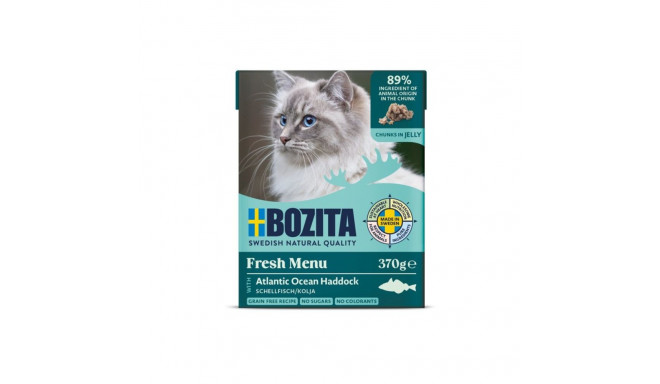 BOZITA Haddock in Jelly – Wet Cat Food – 370 g