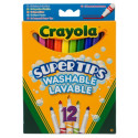 CRAYOLA 12 Izmazgājami flomasteri