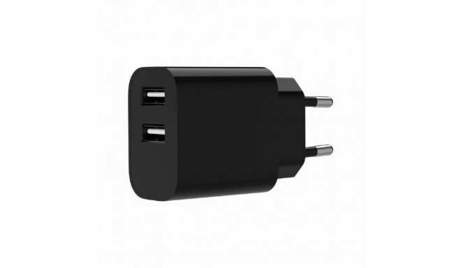 CHARGER USB UNIVERSAL BLACK/2P TA-UC-2A12-01-BK GEMBIRD