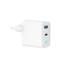 CHARGER USB 45W 2PORT GAN/TA-UC-PDQC45L-W-01 GEMBIRD