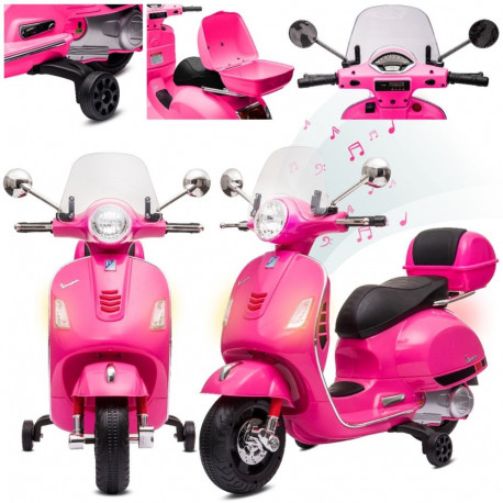 Vespa pealeistutav akuroller pagasiruumiga, fuksia