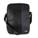 Torba BMW BMTB8CAPNBK Tablet 8" czarny|must Carbon | Blue Stripe | Blue Stripe