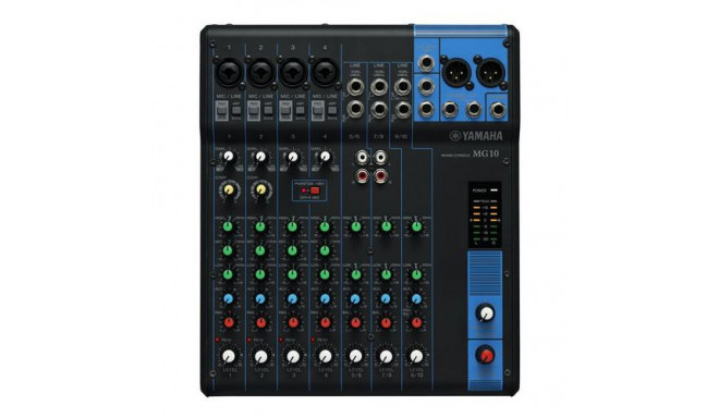 Yamaha MG10 audio mixer 10 channels Black