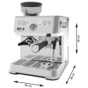Espresso machine Grind and Infuse Perfetta inox