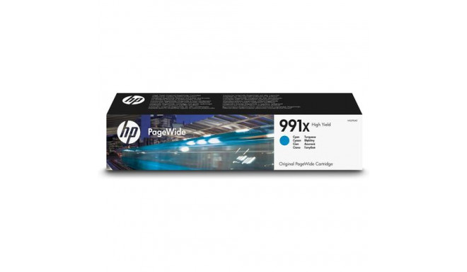 HP 991X High Yield Cyan Original PageWide Cartridge