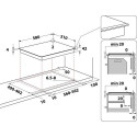 Whirlpool AKT 8130 BA Black Built-in Ceramic 4 zone(s)