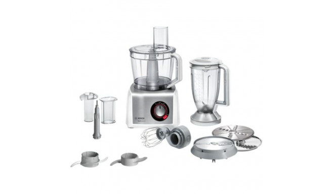 Bosch MC812S814 food processor 1250 W 3.9 L Stainless steel, White