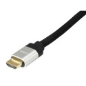 Equip 119382 HDMI cable 3 m HDMI Type A (Standard) Black, Silver