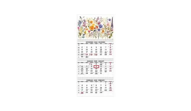 Seinakalender TRIO EXTRA pilt nr. 17 2025a.