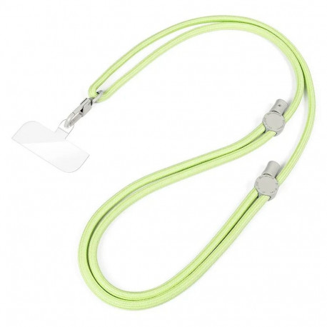 DUX DUCIS Plaz - cross-body phone strap - green/yellow