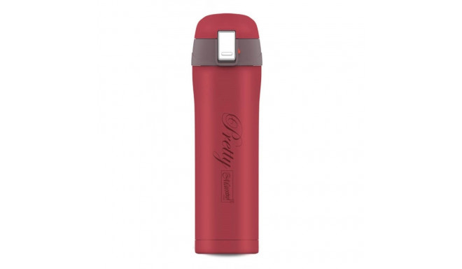 MAESTRO THERMO MUG &#39;PRETTY&#39; 400 ml red