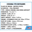 Blocks Cessna 172 Skyhawk 160k yellow