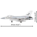 Blocks F-16 AM Fighting Falcon 425 pcs