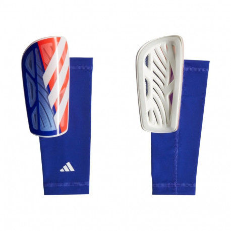 adidas jalgpalli säärekaitsmed Tiro League IW3789 XL, sinine-oranž-valge