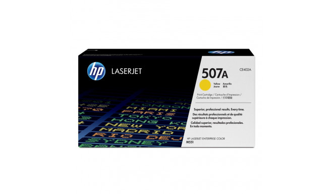 HP 507A - kollane - originaal - LaserJet -