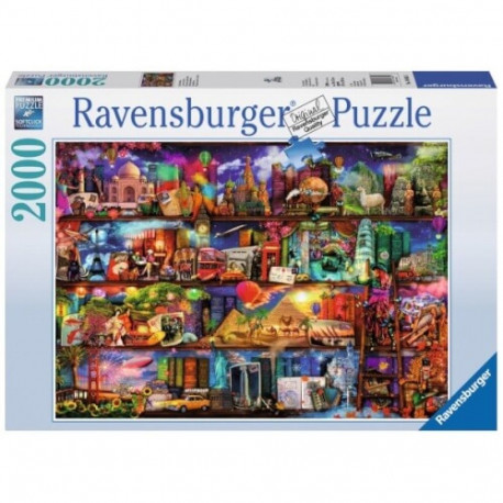 Ravensburger pusle 2000 tk Raamatute maailm