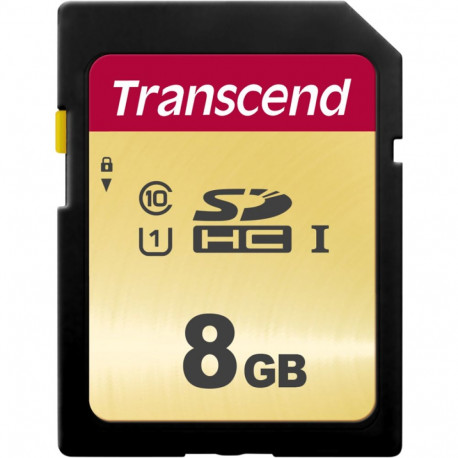 Transcend Gold 500S SD UHS-I U3, MLC (V30) R95/W60 8GB