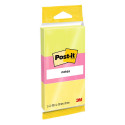 Märkmepaber 38x51mm POST-IT neoonvärvid 3x100 lehte