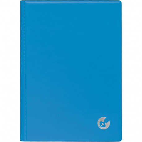 Book calendar Boss A5 DAY, spiral binding, plastic covers (SKY BLUE) 00038/40344