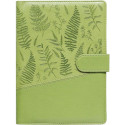 Book calendar Boss A5 DAY, spiral binding, FASHION covers (OLIVE GREEN) 00070/40177