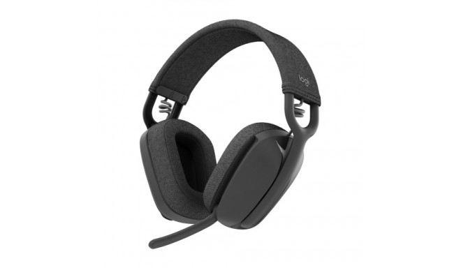 Logitech Zone Vibe 100 Wireless Headphones, Bluetooth, Graphite