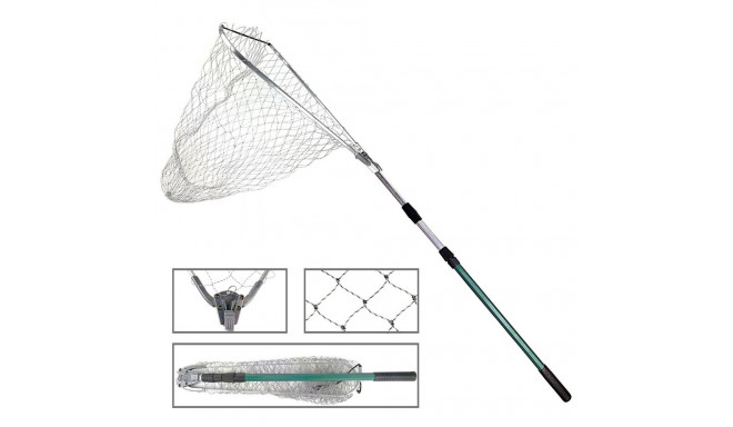 Landing Net SWD 54x45x60cm telescopic 2,07m tennis