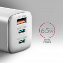 Axagon ACU-DPQ65W mobile device charger Universal White AC Fast charging Indoor