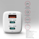 Axagon ACU-DPQ65W mobile device charger Universal White AC Fast charging Indoor