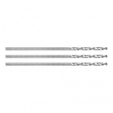 Wiertła do metalu HSS, DIN 338, 1 mm, 3 szt. (5 tk.)