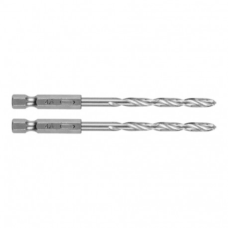 Wiertło do metalu Hex 4.8 mm, 2 szt.
