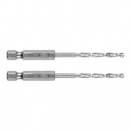 Metalli puur Hex 3.5 mm, 2 tk. (5 tk.)