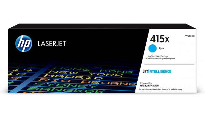 Toner 415X błękitny