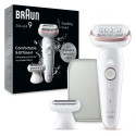 Braun SES9-030 Silk epil 9  Operating time (max) 50 min  Number of power levels 2  Wet & Dry  White/