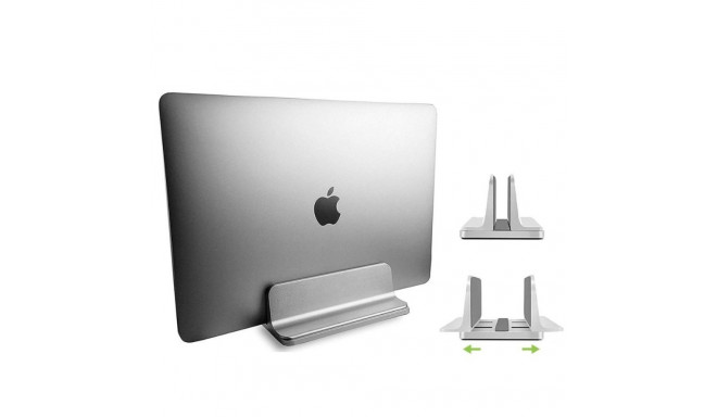 Vertical laptop stand