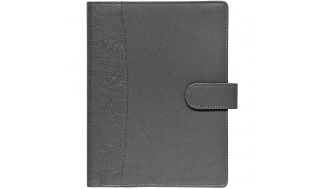 Book calendar Boss A5, WEEK vertical, spiral binding, LUX covers (GRAY) 00043/41198