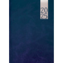 Book calendar DAY A5, hardcover, leather covers (DARK BLUE) 00035/40029 Book calendar DAY A5, hardcover, leather covers (DARK BLUE) 00035/40029
