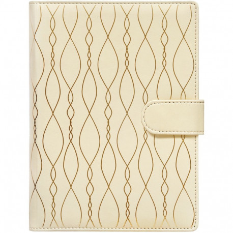 Book calendar BOSS A5 Week, horizontal, spiral binding, FASHION covers (brown) 00071/41215