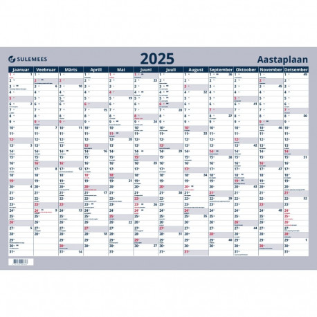 Wall calendar ANNUAL PLAN 70x50cm 00336