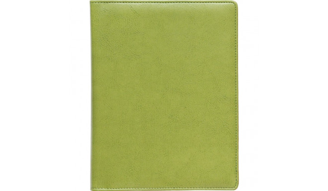 Book calendar Boss A5, horizontal division, spiral binding Comfort cover (OLIVE GREEN) 00050/41102