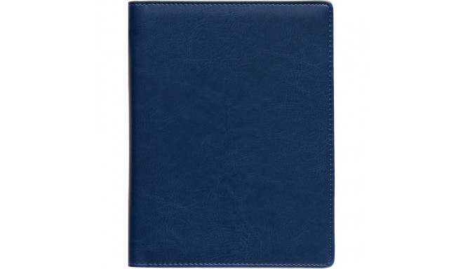 Book calendar Boss A5, horizontal division, spiral binding Comfort cover (BLUE) 00050/41098