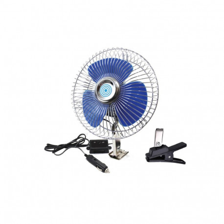 AMIO autosalongi ventilaator cfan-15 12V, pööratav, kruvi- või klambrikinnitusega amio-01104