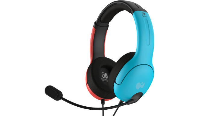 PDP headset Airlite Nintendo Switch, blue/red