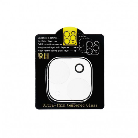 5D Full Glue Camera Tempered Glass - for Samsung Galaxy A27 5G / S24 FE Black