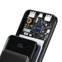 USAMS Powerbank 10000mAh 10W 1C+2A black/black XY Series 10KCD19801 (US-CD198)