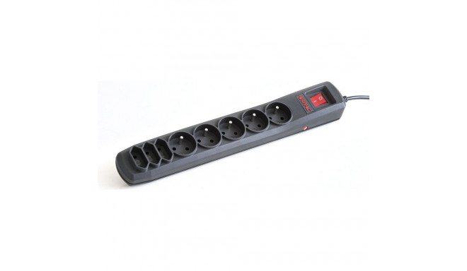 Armac R8 surge protector power strip 8 sockets 3 m black (R8/CZ/30)