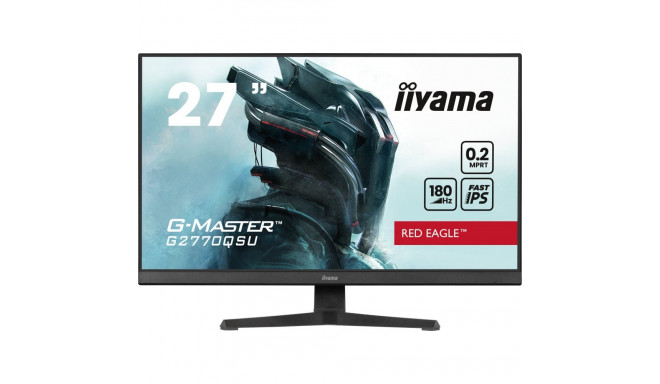iiyama G-Master G2770QSU-B6 Red Eagle - 180Hz | QHD | 27'' | kiire IPS | 0,2 ms